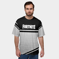 Футболка оверсайз мужская Fortnite geometry sport, цвет: 3D-принт — фото 2