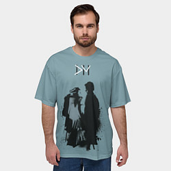 Футболка оверсайз мужская Depeche Mode some great reward, цвет: 3D-принт — фото 2