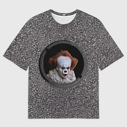 Футболка оверсайз мужская Оно в люке, цвет: 3D-принт