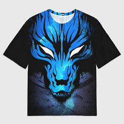 Футболка оверсайз мужская Genshin Impact - Волк Севера, цвет: 3D-принт