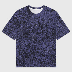 Мужская футболка оверсайз Абстракция брызги фиолетовый