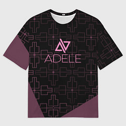 Футболка оверсайз мужская Adele hello, цвет: 3D-принт