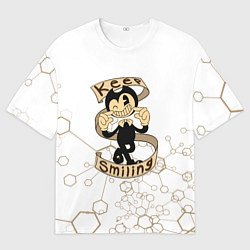 Футболка оверсайз мужская Bendy and the Ink Machine dagames, цвет: 3D-принт