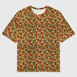 Футболка оверсайз мужская Камуфляж победы, цвет: 3D-принт