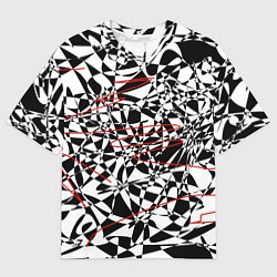 Мужская футболка оверсайз Графика