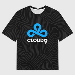 Футболка оверсайз мужская Cloud9 hi-tech, цвет: 3D-принт