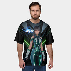 Футболка оверсайз мужская Stellar Blade Eve в полный рост, цвет: 3D-принт — фото 2
