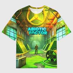 Футболка оверсайз мужская Abiotic Factor атомный завод, цвет: 3D-принт
