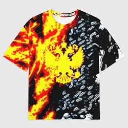 Футболка оверсайз мужская Возрождение российской империи, цвет: 3D-принт