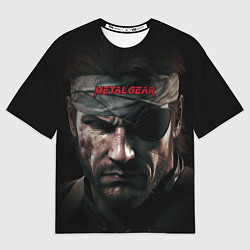 Футболка оверсайз мужская Metal gear Venom Snake, цвет: 3D-принт