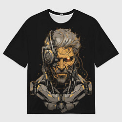 Футболка оверсайз мужская Venom Snake Metal gear game, цвет: 3D-принт