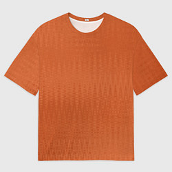 Футболка оверсайз мужская Светлый коричневый текстурированный, цвет: 3D-принт