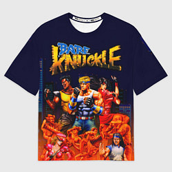 Футболка оверсайз мужская Bare knuckle - streets of rage, цвет: 3D-принт
