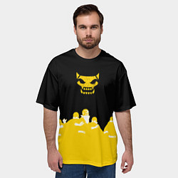 Футболка оверсайз мужская Боевой отряд Полный провал Fighter D, цвет: 3D-принт — фото 2