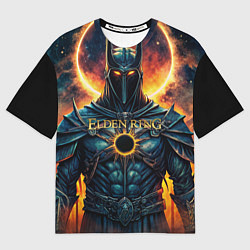 Футболка оверсайз мужская Elden Ring black knight, цвет: 3D-принт