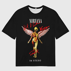 Футболка оверсайз мужская In utero album, цвет: 3D-принт