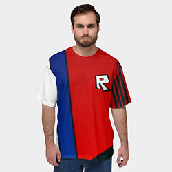 Футболка оверсайз мужская Roblox uniform, цвет: 3D-принт — фото 2