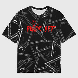 Мужская футболка оверсайз F*ck off