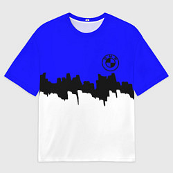 Футболка оверсайз мужская BMW sport texture, цвет: 3D-принт