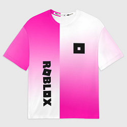 Футболка оверсайз мужская Roblox geometry gradient, цвет: 3D-принт