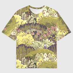 Мужская футболка оверсайз Найди опоссума