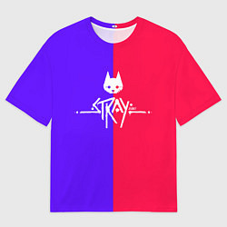 Футболка оверсайз мужская Stray cat games, цвет: 3D-принт