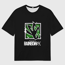 Футболка оверсайз мужская Ubisoft game rainbow six, цвет: 3D-принт