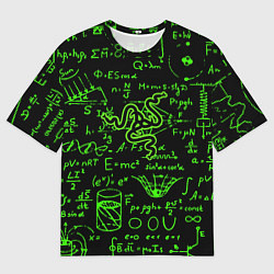 Мужская футболка оверсайз Razer patten symbol