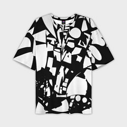 Мужская футболка оверсайз Модная абстракция - нейроарт
