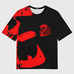 Мужская футболка оверсайз Shadow Warrior japan