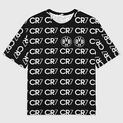 Футболка оверсайз мужская Borussia sport logo, цвет: 3D-принт