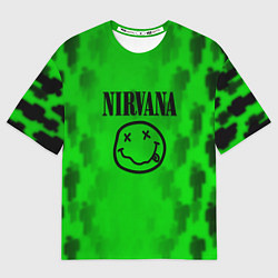 Мужская футболка оверсайз Nirvana x Billie