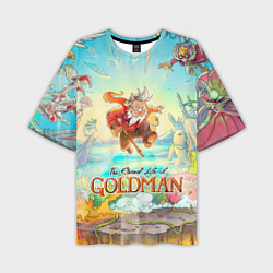 Футболка оверсайз мужская Герои The eternal life of goldman, цвет: 3D-принт