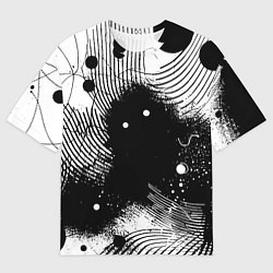 Мужская футболка оверсайз Призрак застигнутый врасплох - нейроарт