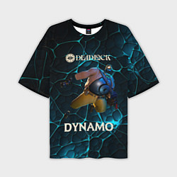 Футболка оверсайз мужская Динамо Deadlock, цвет: 3D-принт