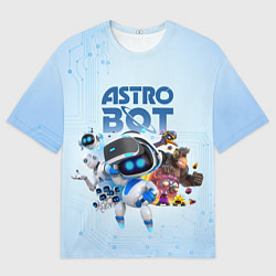 Футболка оверсайз мужская Astro Bot - Game, цвет: 3D-принт