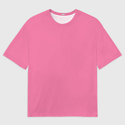 Мужская футболка оверсайз Эмоция стыда - розовый