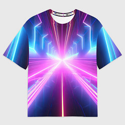 Мужская футболка оверсайз Неновый путь