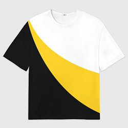 Футболка оверсайз мужская Мы русские с нами Бог Большая НИКА спина, цвет: 3D-принт