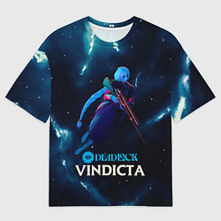 Футболка оверсайз мужская Виндикта Deadlock, цвет: 3D-принт