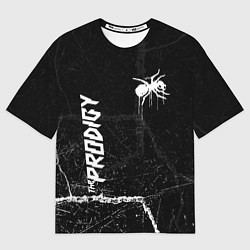 Мужская футболка оверсайз The prodigy - паук