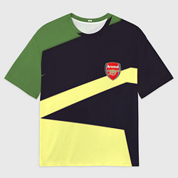 Футболка оверсайз мужская Arsenal geometry, цвет: 3D-принт
