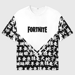 Футболка оверсайз мужская Fortnite japan game, цвет: 3D-принт