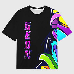 Мужская футболка оверсайз Geon Enduro graffitti