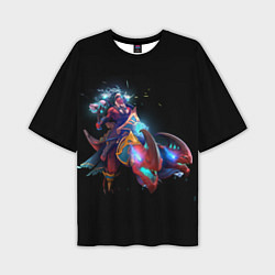 Футболка оверсайз мужская Disruptor dota 2, цвет: 3D-принт