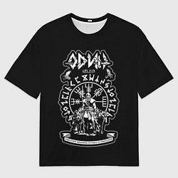 Футболка оверсайз мужская Один царь асов, цвет: 3D-принт