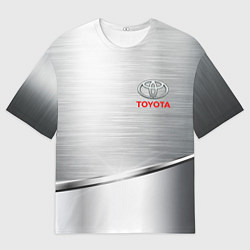 Мужская футболка оверсайз Toyota metalic brend