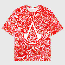 Мужская футболка оверсайз Assassins Creed shadows