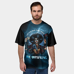 Футболка оверсайз мужская The Offspring Let the Bad Times Roll, цвет: 3D-принт — фото 2