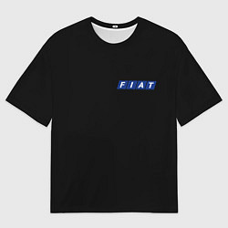 Мужская футболка оверсайз FIAT logo auto